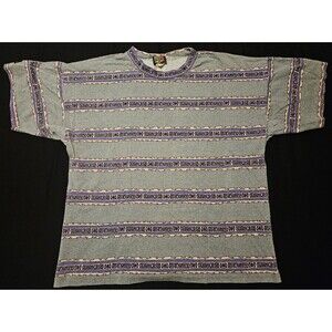 Vintage Hobie Surf Skate Shirt All Over Print Size Medium RARE & RAD Made in USA